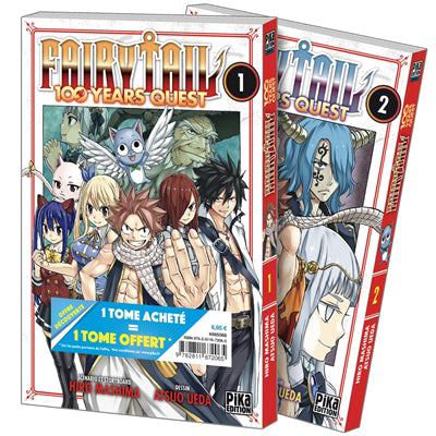 PACK T01-02 FAIRYTAIL 100 YEARS QUEST