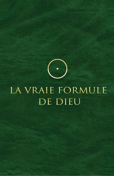 VRAIE FORMULE DE DIEU