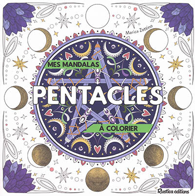 MES MANDALAS A COLORIER  PENTACLES