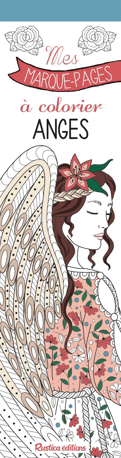 MES MARQUE-PAGES A COLORIER  ANGES