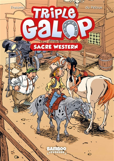 Triple galop t04 -sacre western