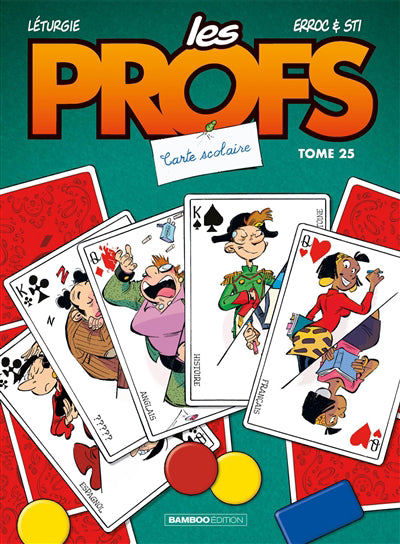 Profs - tome 25 - Carte scolaire