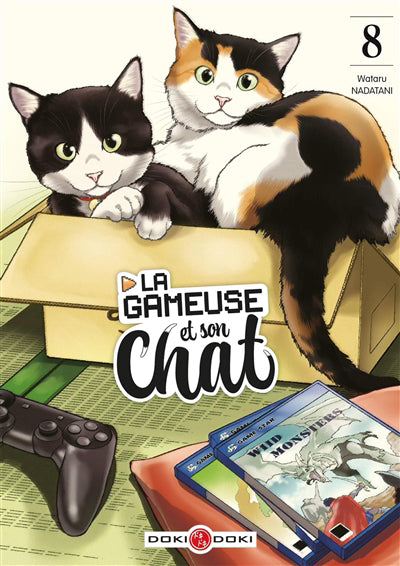 GAMEUSE ET SON CHAT T08