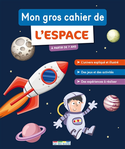 MON GROS CAHIER DE L'ESPACE