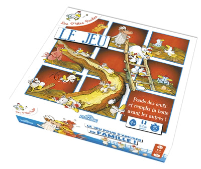 P'TITES POULES - LE JEU (COFFRET)