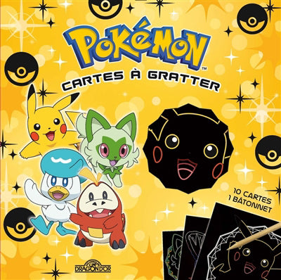 POKEMON : CARTES A GRATTER     LES NOUVEAUX POKE  MON DE PALDEA