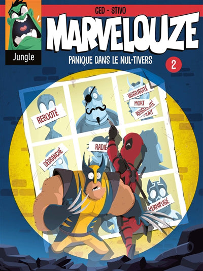 MARVELOUZE T.02 : PANIQUE DANS LE NUL-TIVERS