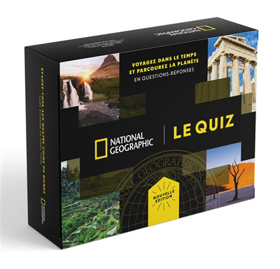 BOITE QUIZ NATIONAL GEOGRAPHIC N.E.