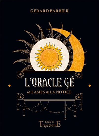 ORACLE GE 61 LAMES   LA NOTICE  (COFFRET)