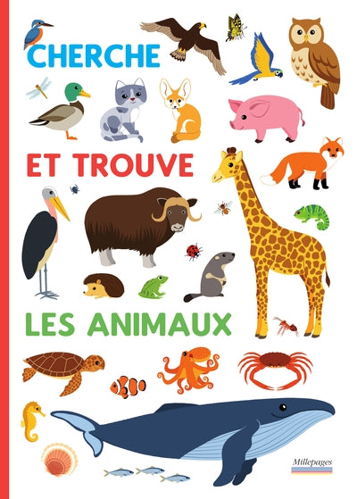 CHERCHE ET TROUVE POUR DECOUVRIR DES ANIMAUX