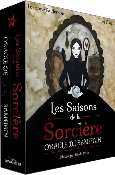 SAISONS DE LA SORCIERE : ORACLE DE SAMHAIN (COFFRET 44 CART