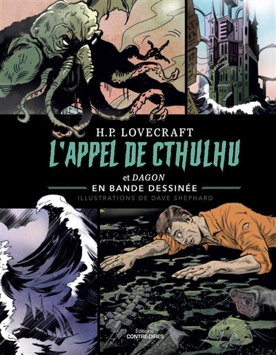 APPEL DE CTHULHU ET DAGON EN BANDE DESSINEE