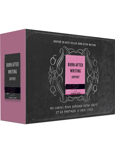 BURN AFTER WRITING (COFFRET 100 CARTES)