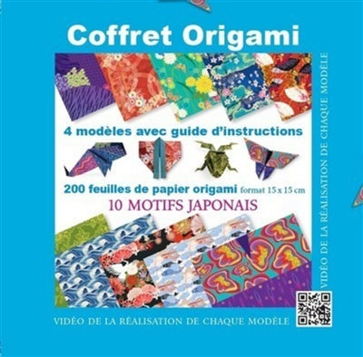 COFFRET ORIGAMI MOTIFS JAPONAIS