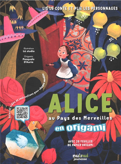 Alice au Pays des Merveilles en origami