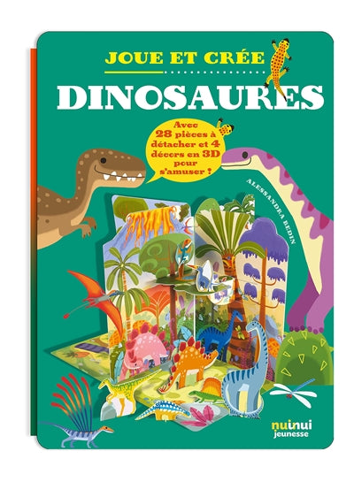 JOUE ET CREE  DINOSAURES