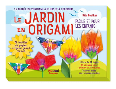 JARDIN EN ORIGAMI FACILE ET POUR LES ENFANTS