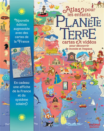 PLANETE TERRE  ATLAS POUR LES ENFANTS N.E.