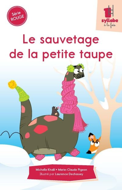 SAUVETAGE DE LA PETITE TAUPE - SERIE ROUGE