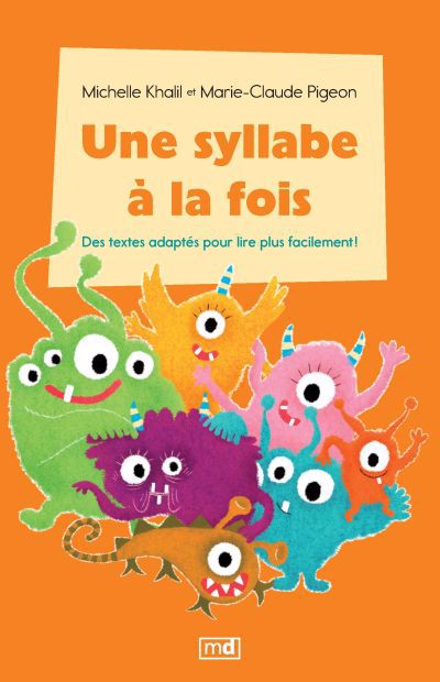 Une syllabe à la fois - Série orange (coffret)