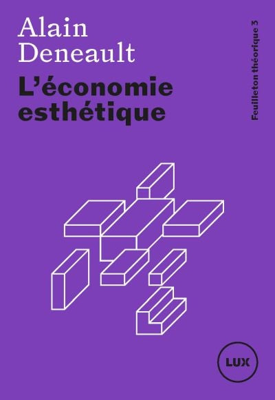 ECONOMIE ESTHETIQUE