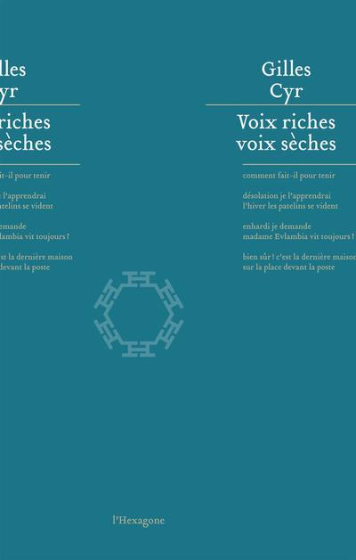 VOIX RICHES VOIX SECHES