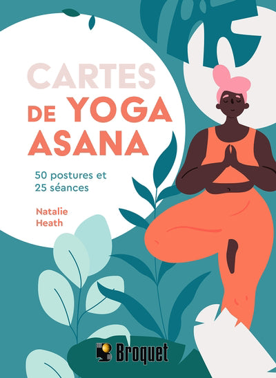 CARTES DE YOGA ASANA  50 POSTURES ET 25 SEANCES