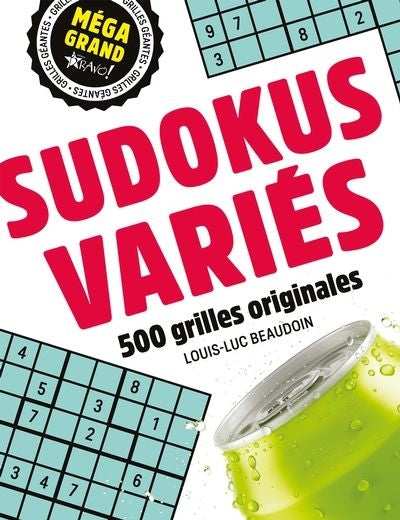 SUDOKU VARIES -MEGA GRAND -500 GRILLES..