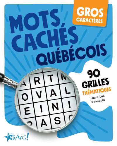 MOTS CACHES QUEBECOIS -GROS CARACTERES