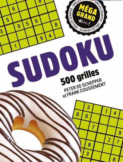 SUDOKU -500 GRILLES -MEGA GRAND -NE