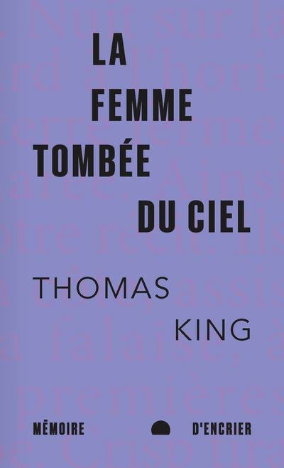 FEMME TOMBEE DU CIEL