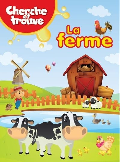 CHERCHE ET TROUVE POUR LES TOUT-PETITS - LA FERME