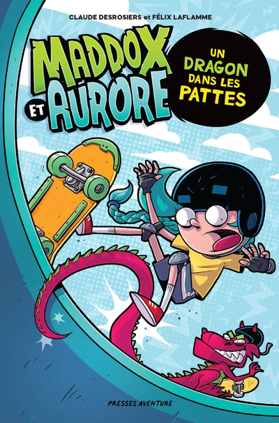 MADDOX ET AURORE -DRAGON DANS LES PATTES