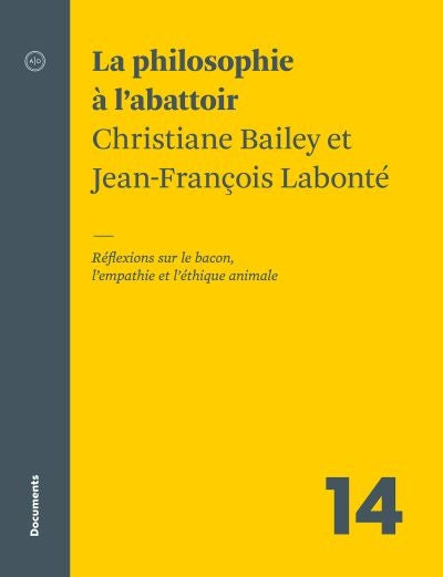 PHILOSOPHIE A L'ABATTOIR : REFLEXIONS SUR LE  BACON, L'EMPATHIE