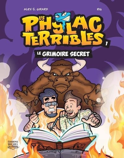 PHYLACTERRIBLES 01 LE GRIMOIRE SECRET