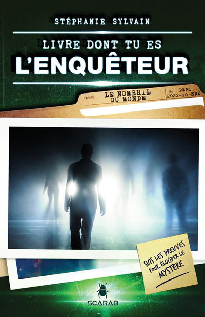 LIVRE DONT TU ES L'ENQUETEUR : LE NOMBRIL DU MONDE