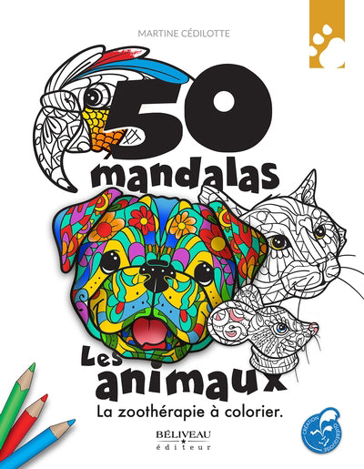 50 MANDALAS  LES ANIMAUX