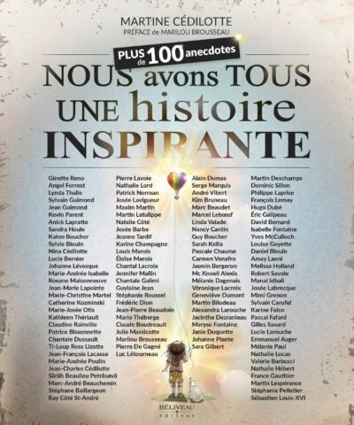 NOUS AVONS TOUS UNE HISTOIRE INSPIRANTE