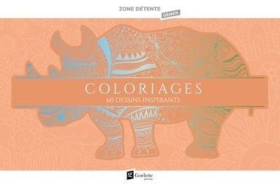 ZONE DETENTE GEANTE - COLORIAGES