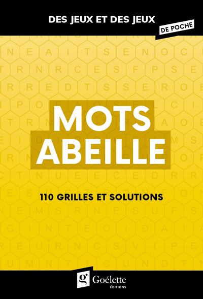 DES JEUX ET DES JEUX POCHE - MOTS ABEILLE