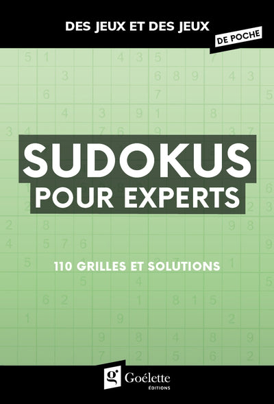 SUDOKUS POUR EXPERTS