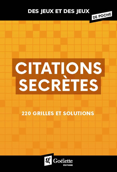 CITATIONS SECRETES