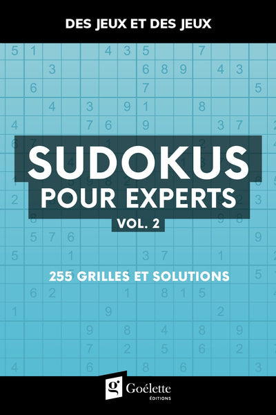 SUDOKUS POUR EXPERTS VOL.2