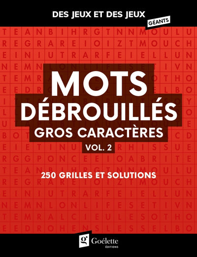 MOTS DEBROUILLES T.02 (GROS CARACTERES)
