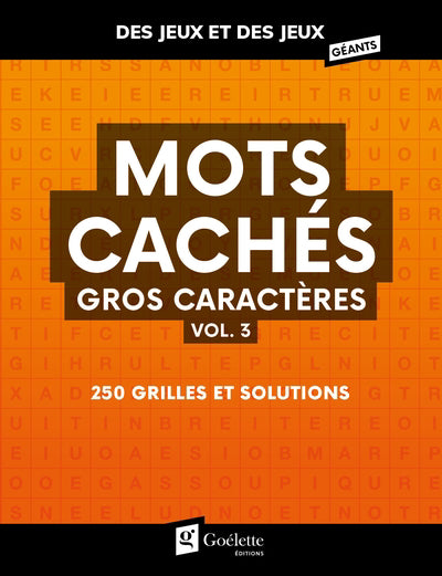MOTS CACHES T.03 (GROS CARACTERES)