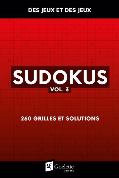 SUDOKUS VOL.3