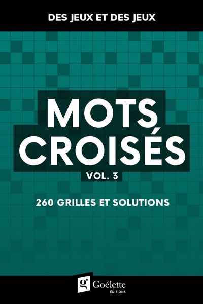 MOTS CROISES VOL.3