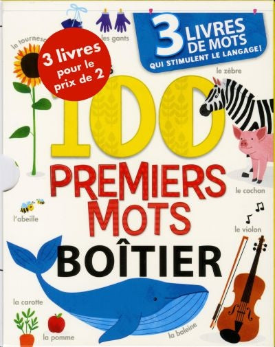 BOITIER 100 PREMIERS MOTS (3 LIVRES)