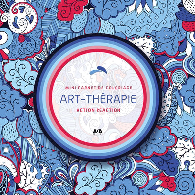 MINI CARNET DE COLORIAGE - ART-THERAPIE - ACTION REACTION