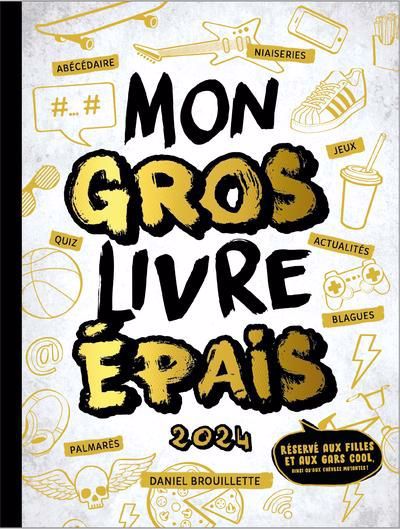 MON GROS LIVRE EPAIS 2024